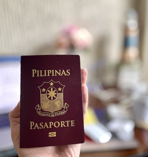 Philippine Travel Passport 
